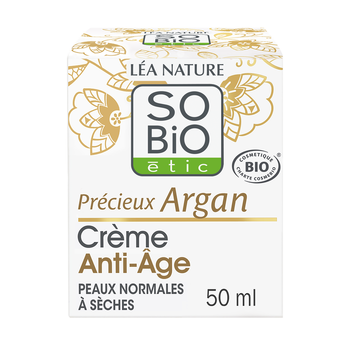 Boho Cosmetics Crème Visage Anti-âge - Jour - Précieux Argan - SO'BiO étic