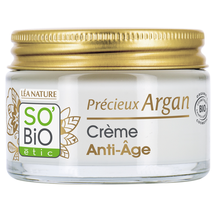 Boho Cosmetics Crème Visage Anti-âge - Jour - Précieux Argan - SO'BiO étic