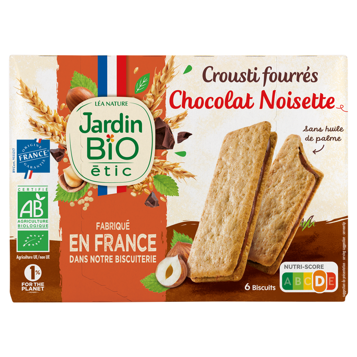 Boho Cosmetics Crousti Fourrés Chocolat Noisette - Jardin Bio Étic