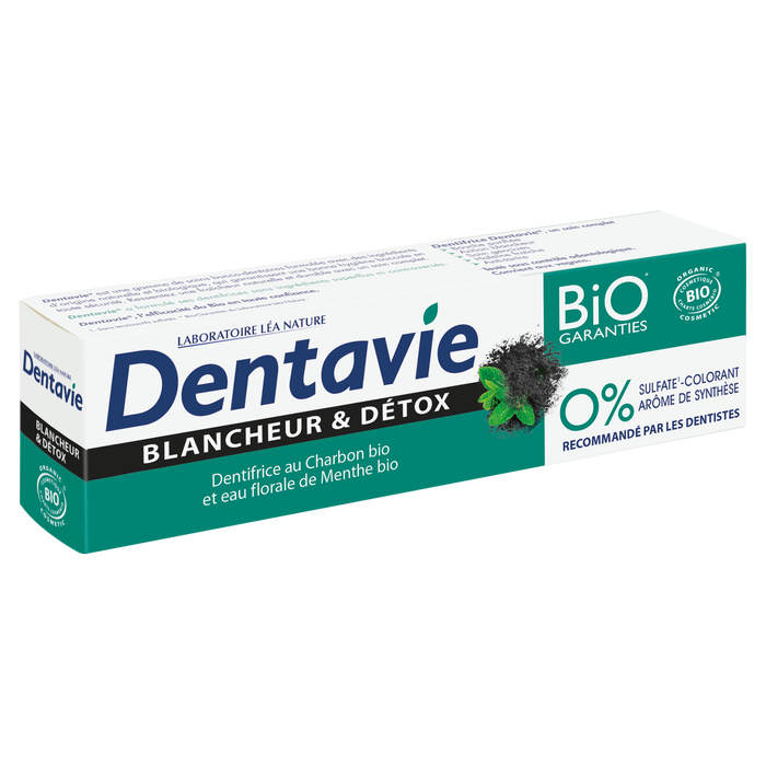 Boho Cosmetics Dentifrice Blancheur Et Détox 75ml - Dentavie