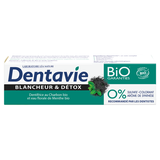 boho cosmetics Dentifrice Blancheur et Détox 75ml - Dentavie boho cosmetics Dentifrice Blancheur et Détox 75ml - Dentavie