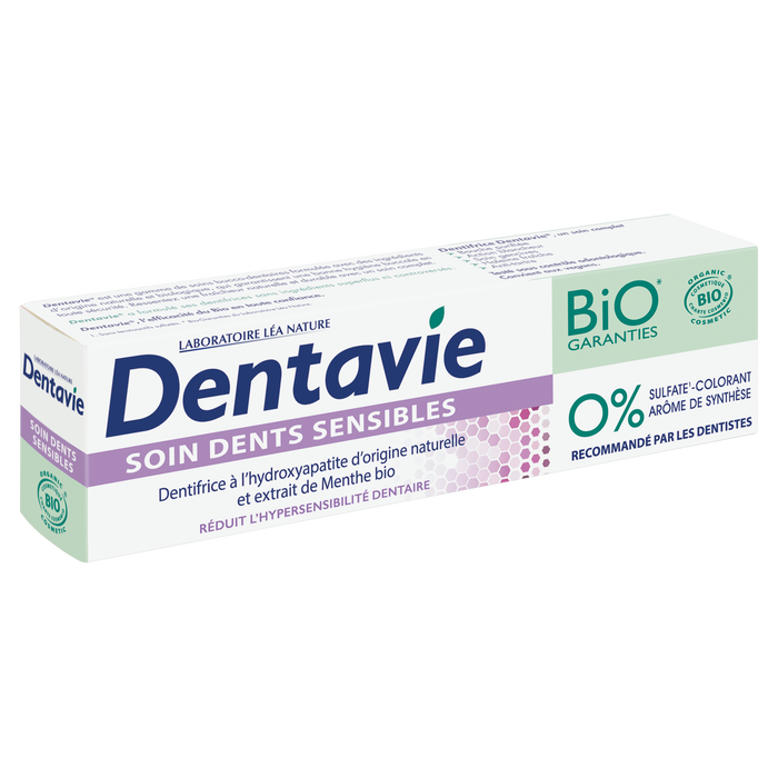 Boho Cosmetics Dentifrice Soin Dents Sensibles 75ml - Dentavie