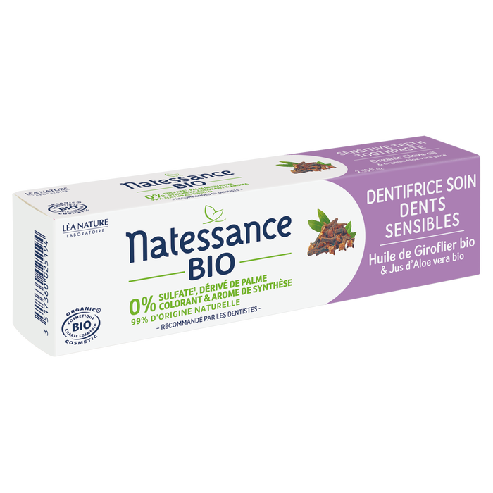 Boho Cosmetics Dentifrice Soin Dents Sensibles - Natessance