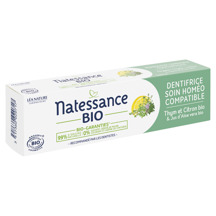 Boho Cosmetics Dentifrice Soin Homeo Compatible - Natessance