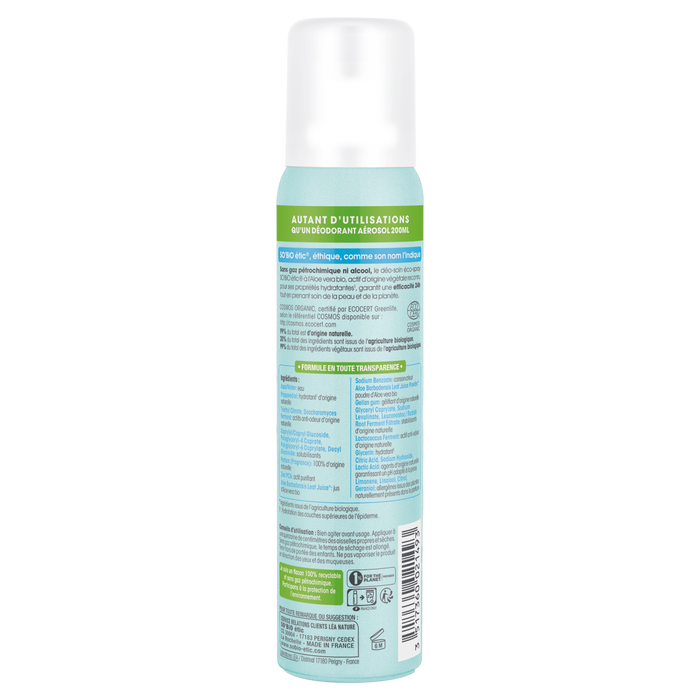 Boho Cosmetics Déo-soin Aloe Vera Bio éco-spray - LEA NATURE SO BiO étic