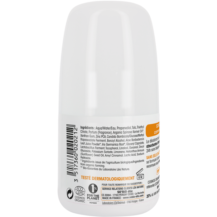 Boho Cosmetics Déo-soin Nourrit Huile D'Argan Bio - LEA NATURE SO BiO étic