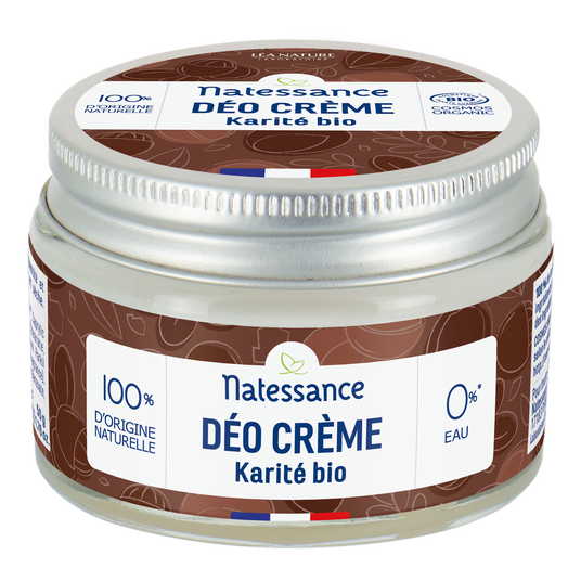 boho cosmetics Déodorant solide Karité 50g - Natessance boho cosmetics Déodorant solide Karité 50g - Natessance