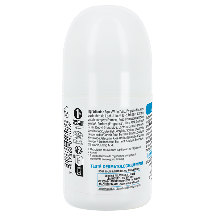 Boho Cosmetics Déodorant Tolérance Jus D'Aloe Vera Bio - SO'BiO étic