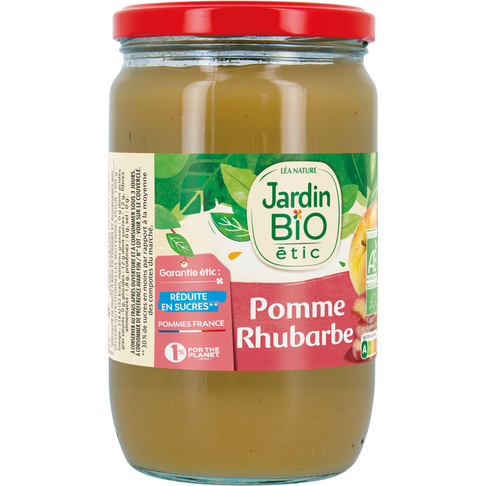Boho Cosmetics Dessert Biofruits Pomme Rhubarbe 680g - Jardin BiO étic