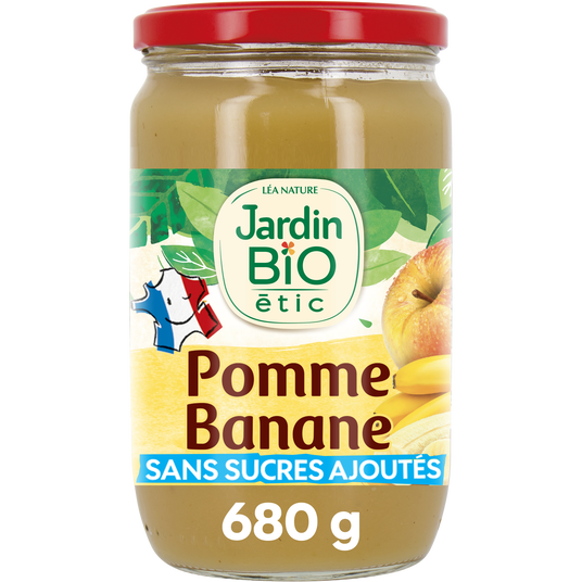 boho cosmetics Dessert Pomme Banane bio - Jardin Bio Étic