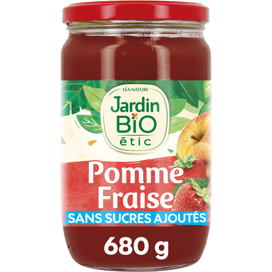 boho cosmetics Dessert Pomme Fraise bio - Jardin Bio Étic