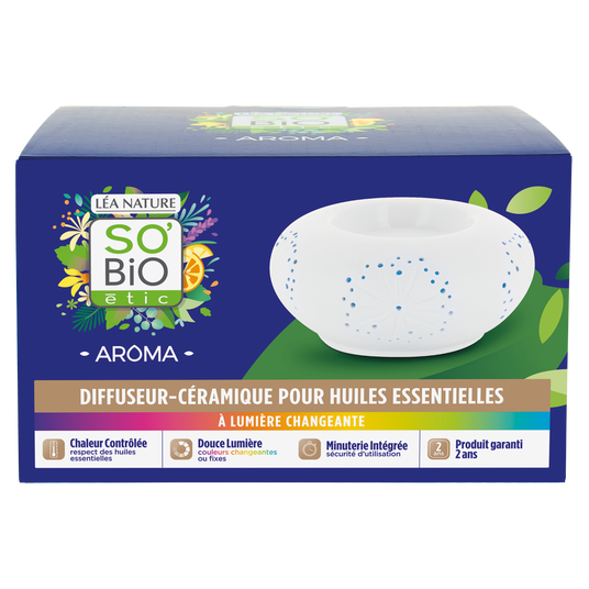 boho cosmetics Diffuseur d'huiles essentielles en céramique - SO BiO étic