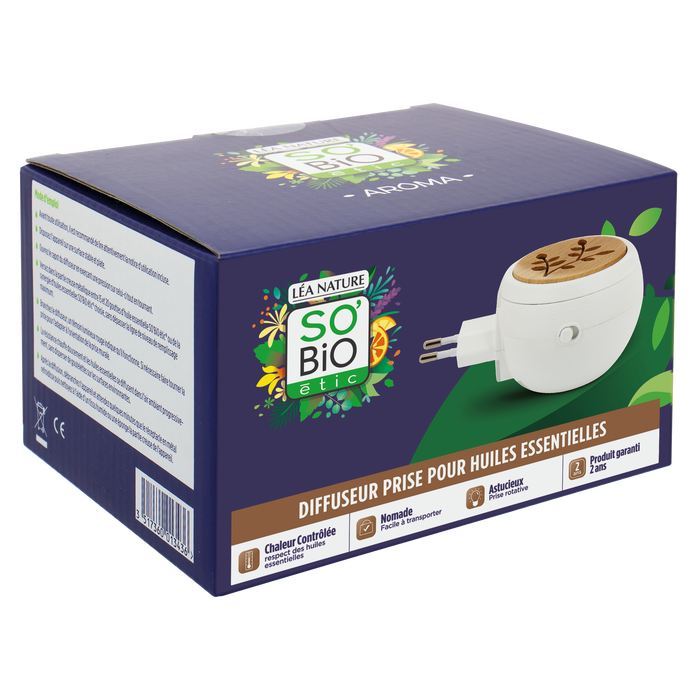 Boho Cosmetics Diffuseur D'huiles Essentielles Prise Murale - So BiO étic