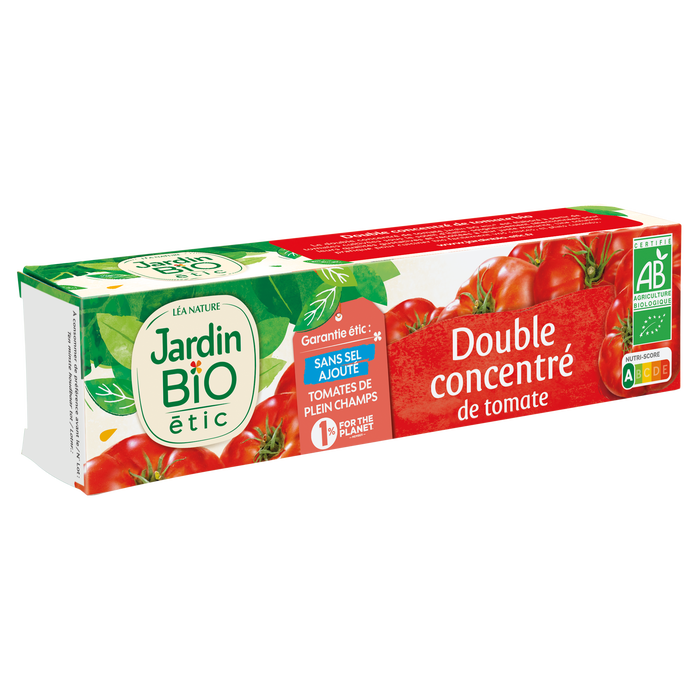 Boho Cosmetics Double Concentré De Tomate En Tube Sans Sel Ajouté - Jardin Bio Étic
