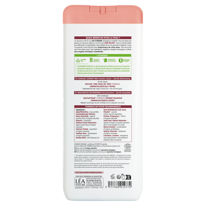 Boho Cosmetics Douche Crème Lait D'Ânesse - SO'BiO étic