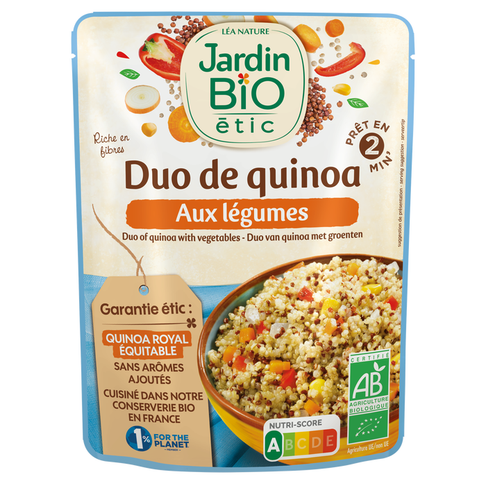 Boho Cosmetics Duo De Quinoa Aux Petits Légumes Bio - Jardin Bio Étic
