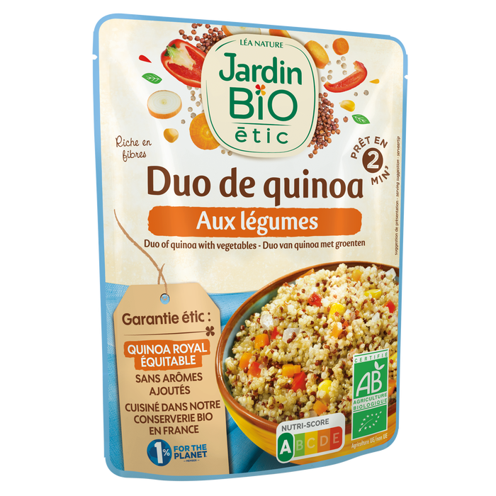 Boho Cosmetics Duo De Quinoa Aux Petits Légumes Bio - Jardin Bio Étic