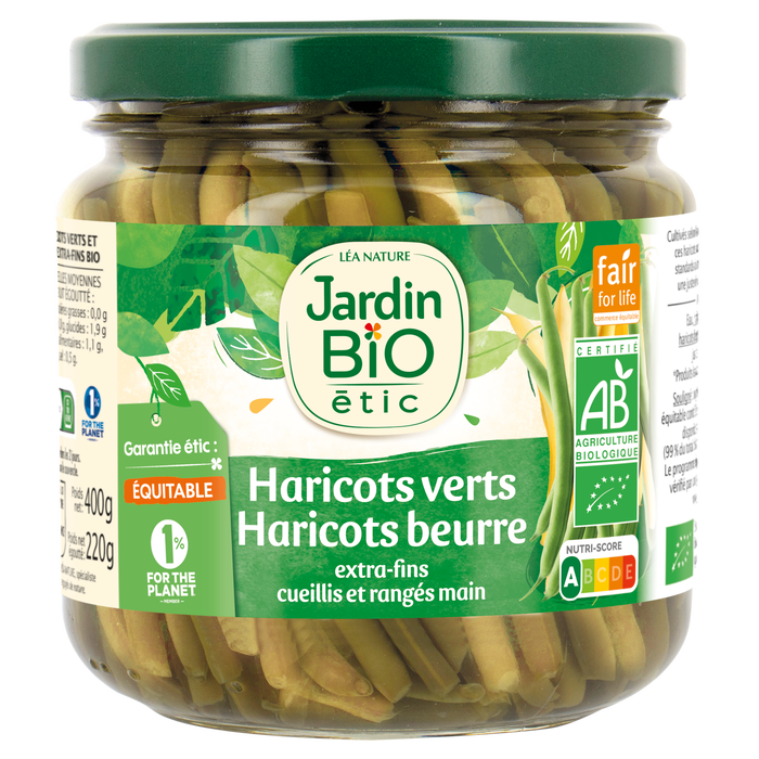 Boho Cosmetics Duo Haricots Verts & Haricots Beurre Bio- Jardin Bio Étic