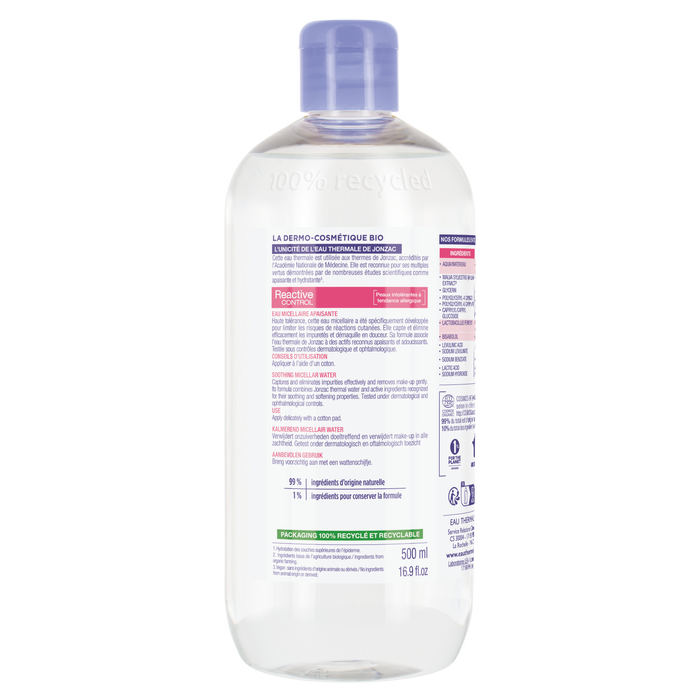 Boho Cosmetics Eau Micellaire Apaisante 500 Ml - Eau Thermale Jonzac