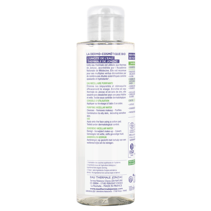 Boho Cosmetics Eau Micellaire Purifiante 100 Ml - Eau Thermale Jonzac