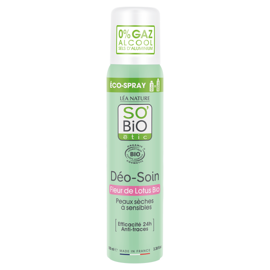 boho cosmetics Éco-spray déo-soin Fleur de Lotus - LEA NATURE SO BiO étic