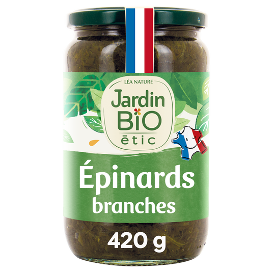 boho cosmetics Epinards en branches - Jardin Bio Étic