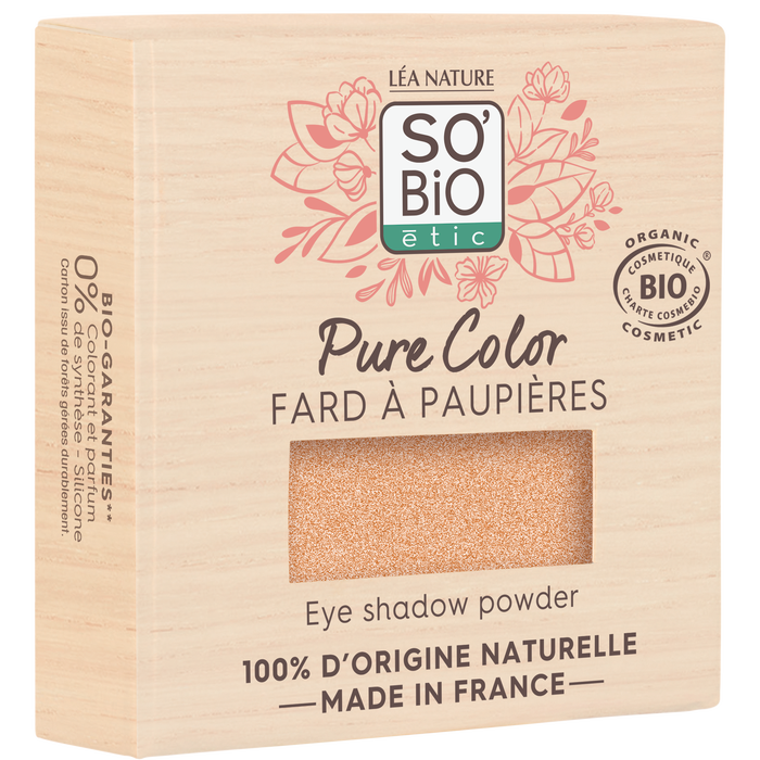 Boho Cosmetics Fard à Paupières - 01 Beige Lumière - SO'BiO étic