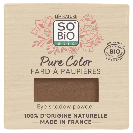 boho cosmetics Fard à paupières - 02 Brun solaire - SO'BiO étic