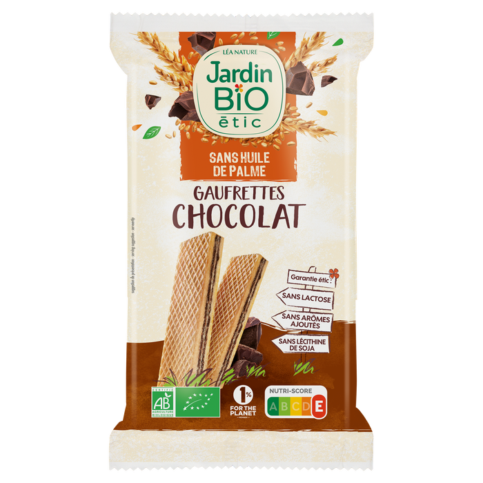 Boho Cosmetics Fines Gaufrettes Chocolat - Jardin Bio Étic