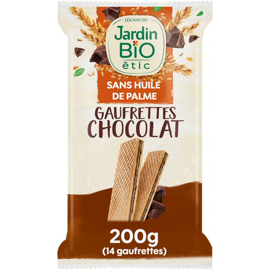 boho cosmetics Fines gaufrettes chocolat - Jardin Bio Étic