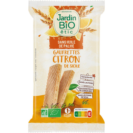 boho cosmetics Fines gaufrettes citron - Jardin Bio Étic