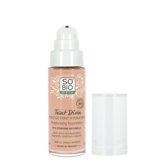 boho cosmetics Fond de teint hydratant - 15 Vanille rosé - SO'BiO étic