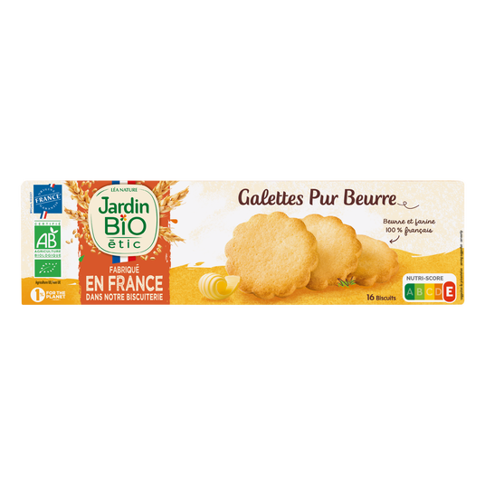 boho cosmetics Galettes pur Beurre 130g - Jardin BiO étic