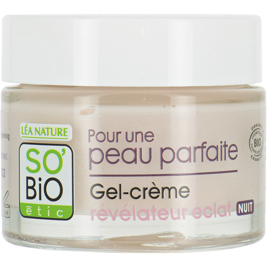 boho cosmetics Gel-crème révélateur éclat nuit - SO'BiO étic
