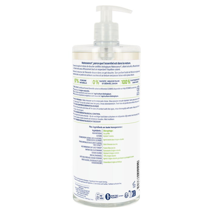 Boho Cosmetics Gel Douche Douceur Amande Parfum Pêche De Vigne