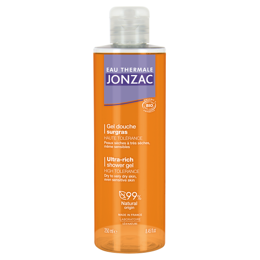 boho cosmetics Gel douche haute tolérance surgras - 250ml - Eau Thermale de Jonzac