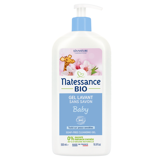 boho cosmetics Gel lavant sans savon 500ml - Natessance