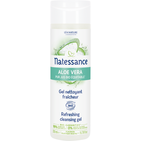 boho cosmetics Gel nettoyant fraicheur 200ml - Natessance