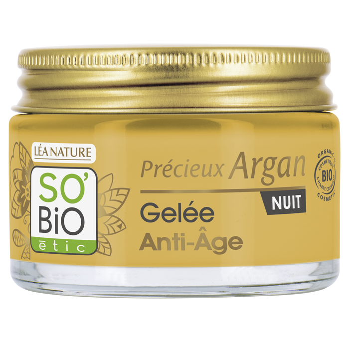 Boho Cosmetics Gelée De Nuit Anti-âge - Précieux Argan - SO'BiO étic