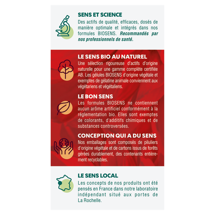 Boho Cosmetics Gelule Vegetale Aphrodis 30 Gelules Vegetales - BIOSENS