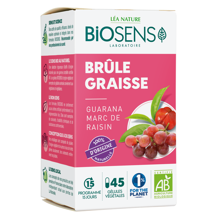 Boho Cosmetics Gélule Végétale Brûle-graisse - Guarana Garcinia - BIOSENS