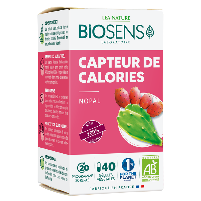Boho Cosmetics Gélule Végétale Capteur De Calories - Nopal - Biosens