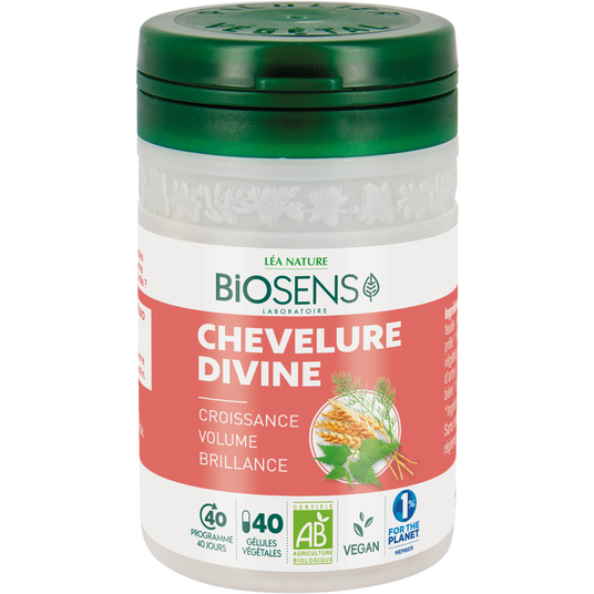 boho cosmetics Gélule végétale Chevelure divine - Biosens