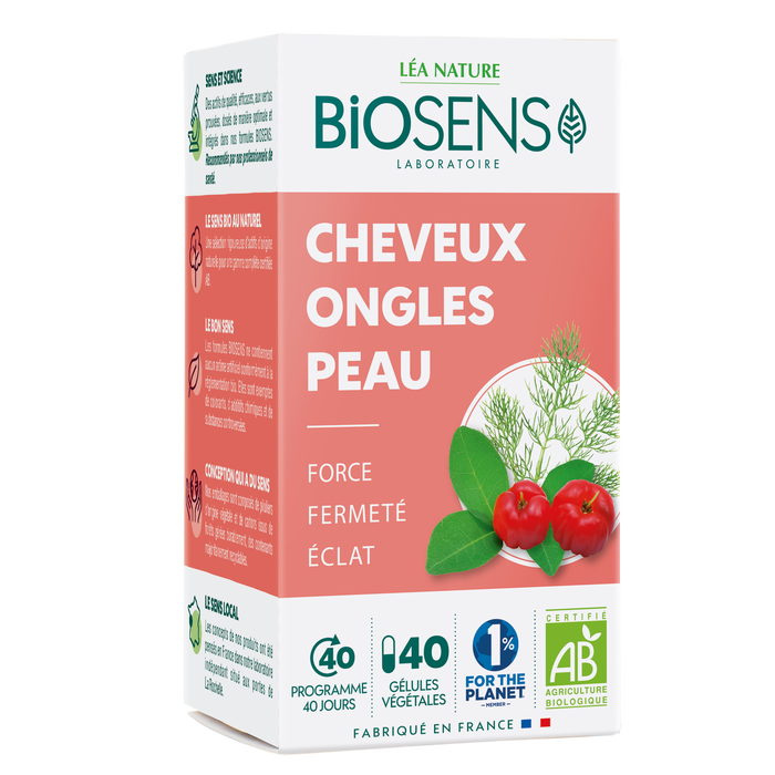 Boho Cosmetics Gélule Végétale Cheveux Peau Ongles - Biosens