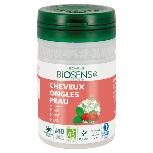 boho cosmetics Gélule végétale Cheveux Peau Ongles - Biosens