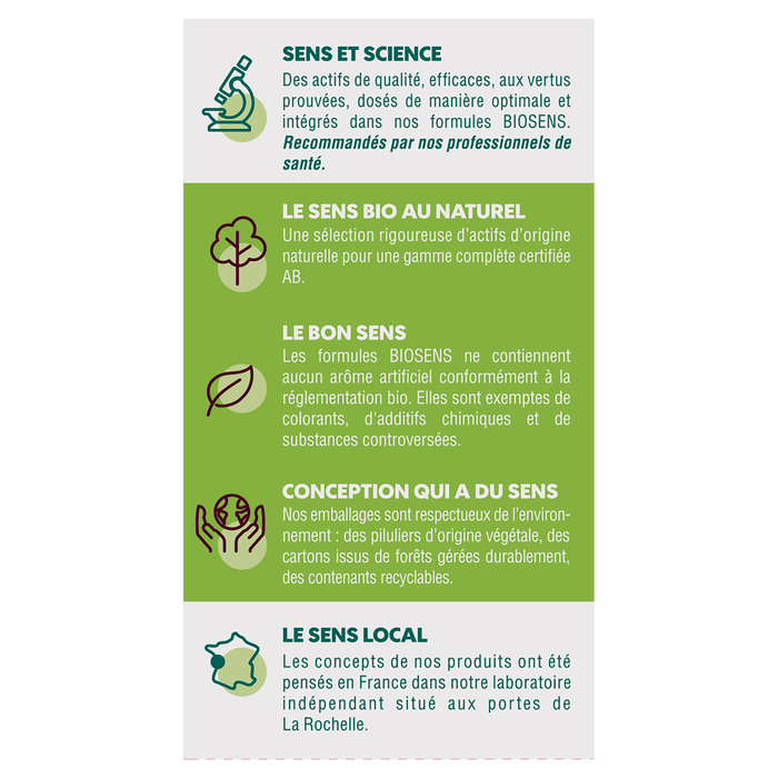 Boho Cosmetics Gelule Vegetale Détox - Herbe D'orge Bouleau Chlorelle - Biosens