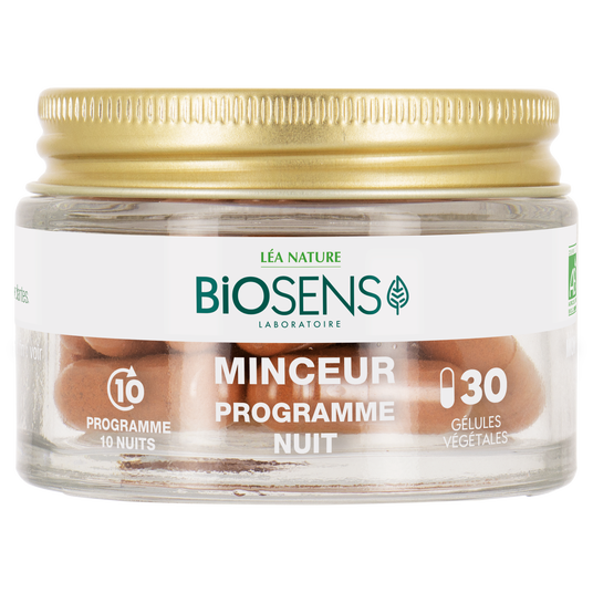 boho cosmetics Gélule végétale Programme Minceur Nuit - Biosens