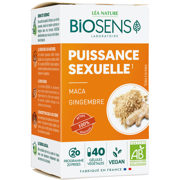 Boho Cosmetics Gelule Vegetale Puissance Sexuelle - Biosens