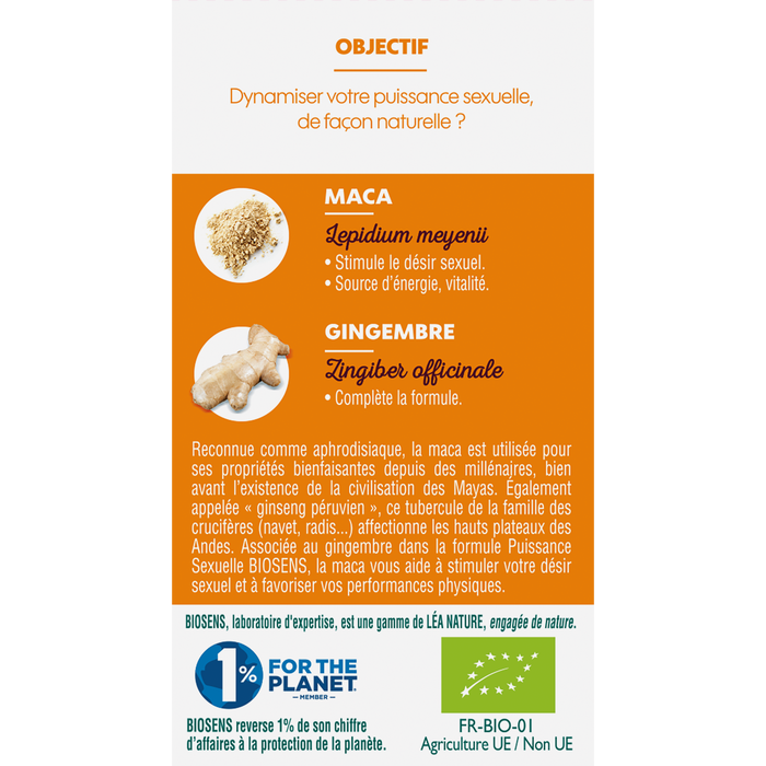 Boho Cosmetics Gelule Vegetale Puissance Sexuelle - Biosens