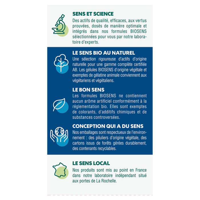 Boho Cosmetics Gélule Végétale Sommeil Sérénité - Mélisse Oranger Passiflore - Biosens